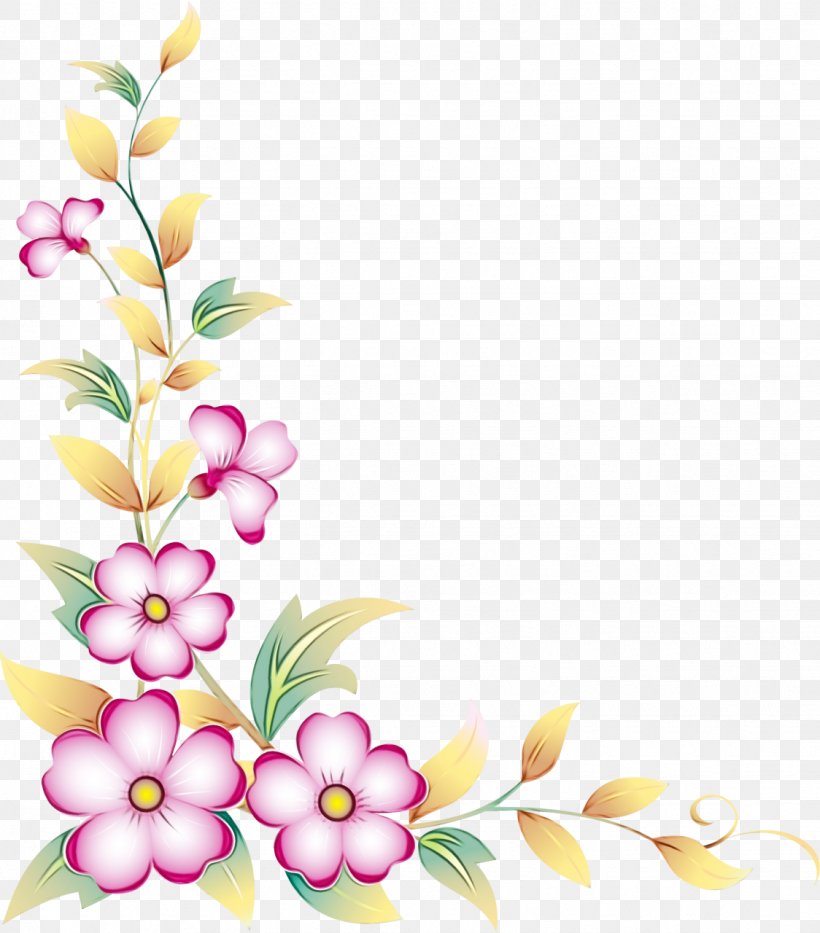 Blue Flower Borders And Frames, PNG, 1124x1280px, Flower, Blue, Borders And Frames, Cut Flowers, Drawing Download Free