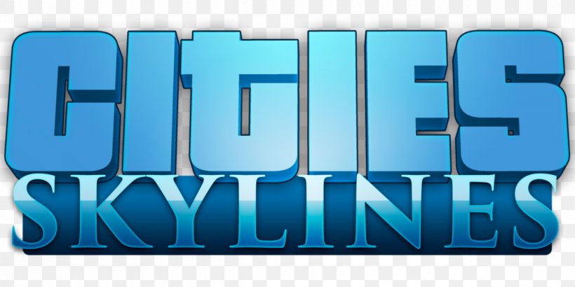 Cities: Skylines, PNG, 1200x600px, Cities Skylines, Blue, Brand, Cities In Motion, Citybuilding Game Download Free