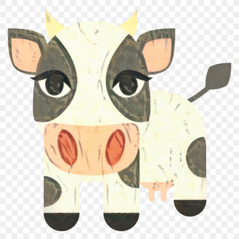 Cow Emoji, PNG, 1024x1024px, Emoji, Bovine, Cartoon, Dairy Cow, Fawn Download Free