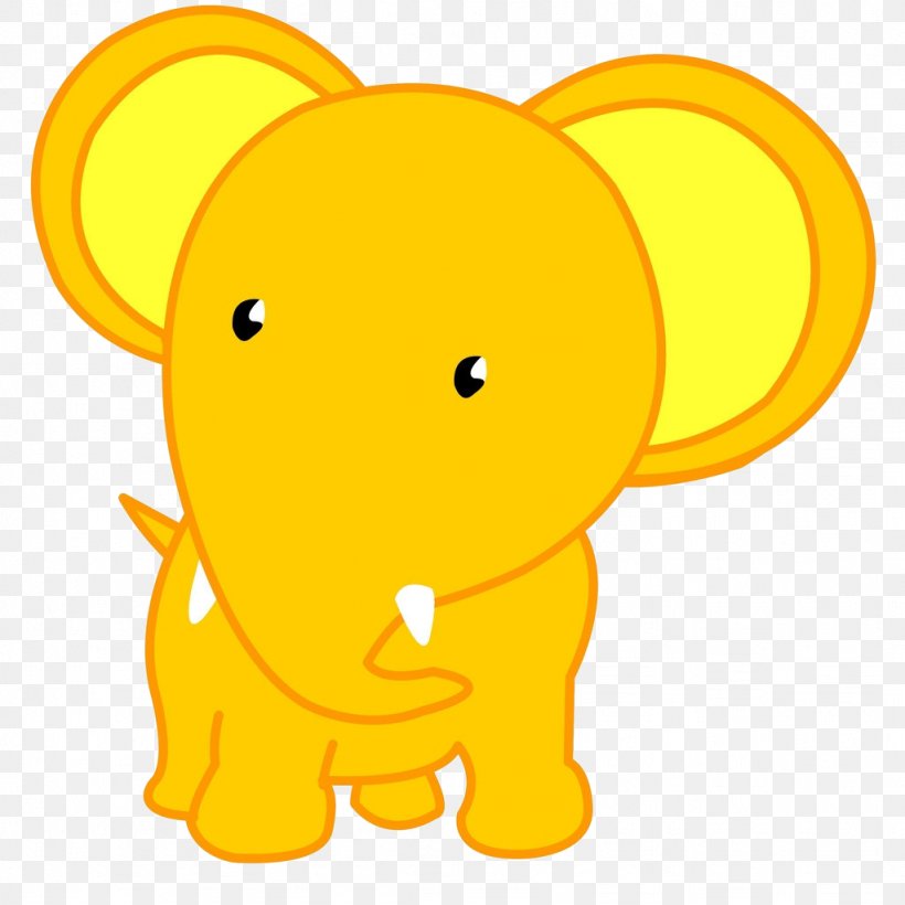 Elephant Cartoon, PNG, 1024x1024px, Elephant, Area, Carnivoran, Cartoon, Dog Like Mammal Download Free