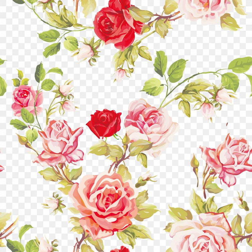 Garden Roses, PNG, 2480x2480px, Flower, Floral Design, Garden Roses, Pink, Plant Download Free