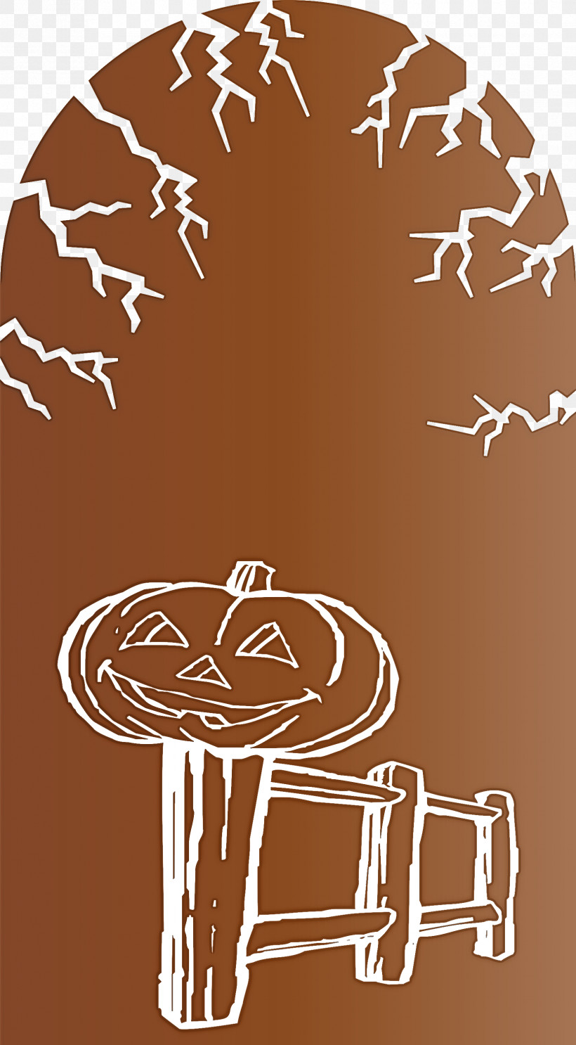 Happy Halloween, PNG, 1655x3000px, Happy Halloween, Cartoon, Drawing, Line Art, Logo Download Free