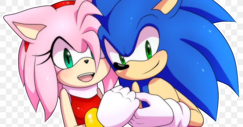 Amy Rose Sonic & Sega All-Stars Racing Sonic The Hedgehog 3 Tails, PNG, 889x467px, Watercolor, Cartoon, Flower, Frame, Heart Download Free