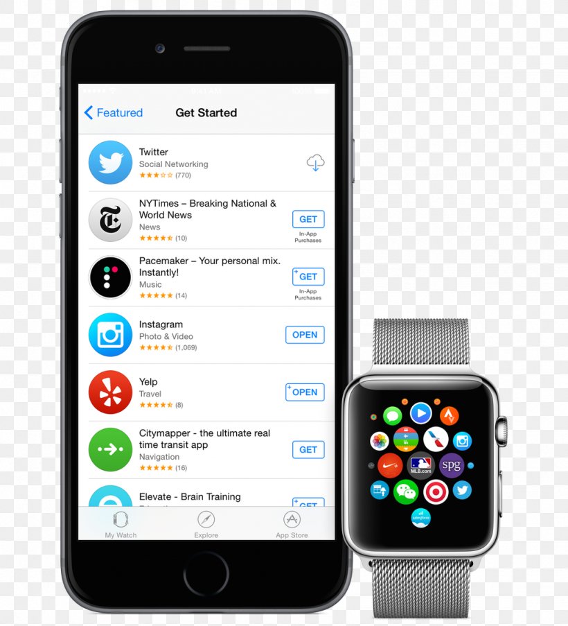 Apple Watch App Store, PNG, 1024x1128px, Apple Watch, App Store, Apple, Cellular Network, Communication Download Free