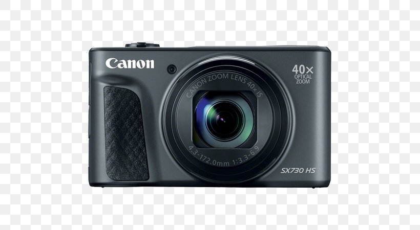 Canon PowerShot SX730 HS 20.3 MP Compact Digital Camera, PNG, 675x450px, Pointandshoot Camera, Active Pixel Sensor, Camera, Camera Lens, Cameras Optics Download Free