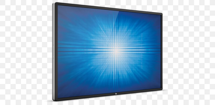 LED-backlit LCD Touchscreen Digital Signs Computer Monitors Display Device, PNG, 700x400px, Ledbacklit Lcd, Blue, Computer Monitor, Computer Monitors, Digital Signs Download Free