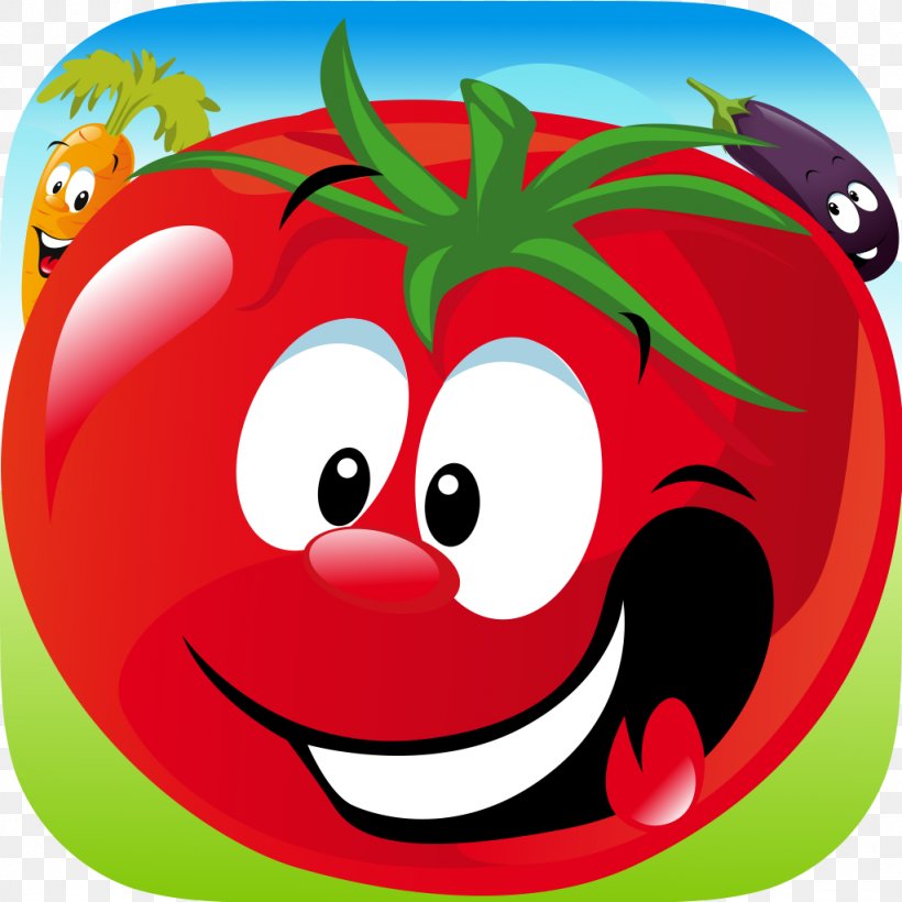 Tomato Vegetable Fruit Clip Art, PNG, 1024x1024px, Tomato, Apple, Coloring Book, Emoticon, Flower Download Free