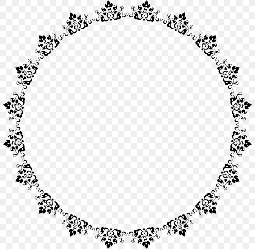 Clip Art, PNG, 800x800px, Picture Frames, Black, Black And White, Body Jewelry, Decorative Arts Download Free