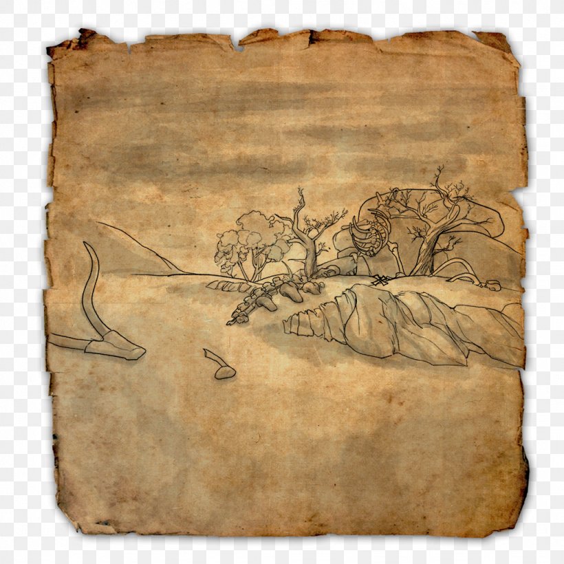 The Elder Scrolls Online Rift Cyrodiil Treasure Map PlayStation 4, PNG, 1024x1024px, Watercolor, Cartoon, Flower, Frame, Heart Download Free