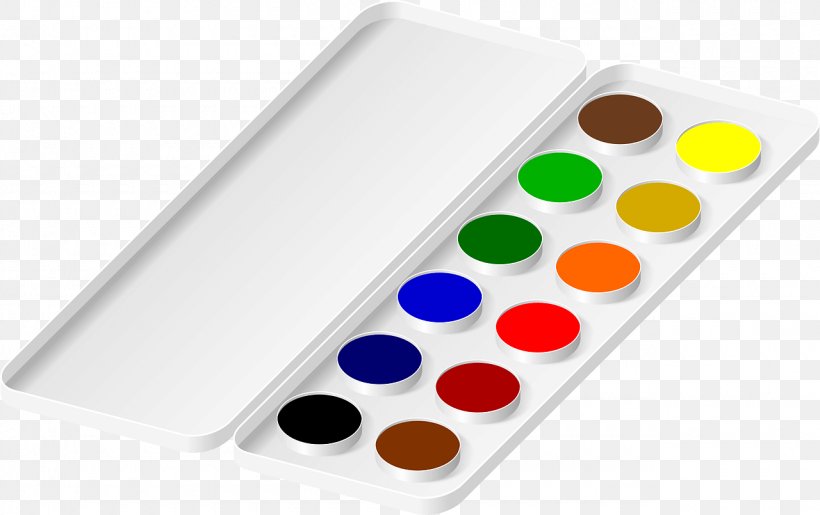 Watercolor Painting Palette Clip Art, PNG, 1280x805px, Watercolor Painting, Art, Art Museum, Brush, Material Download Free