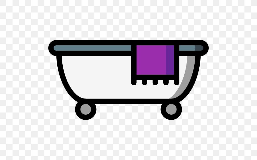 Towel Bathtub Clip Art, PNG, 512x512px, Towel, Bathroom, Bathtub, Purple, Rectangle Download Free