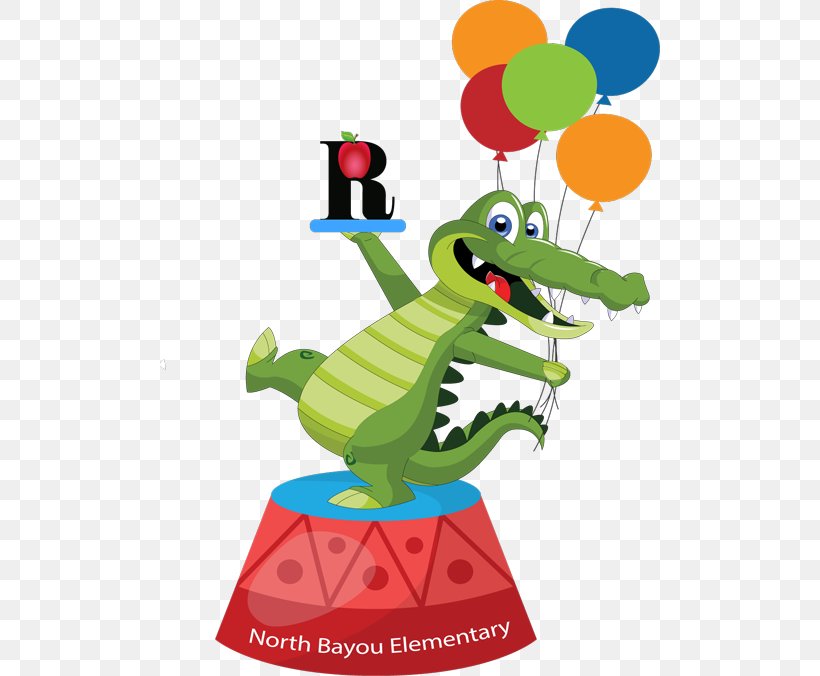 North Bayou Rapides Elementary School Rapides Parish School Board Illustration Clip Art Product Design, PNG, 500x676px, Cartoon, Animal, Crocodile, Crocodilia, Name Download Free