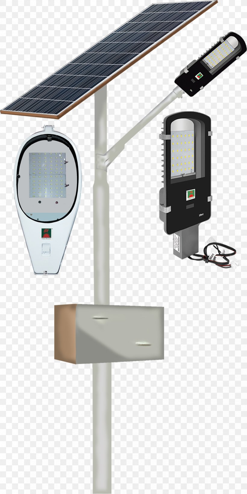 Shivalik Synergy Systems LED Street Light Solar Lamp Solar Street Light, PNG, 1224x2441px, Light, Battery Charge Controllers, Emergency Lighting, Hardware, Led Lamp Download Free