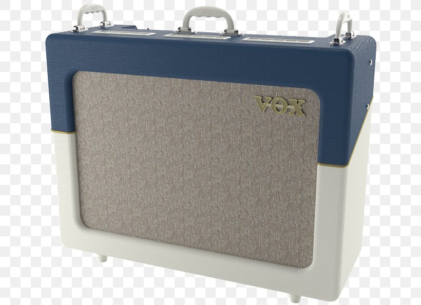 VOX AC30 Custom Blue & Cream, PNG, 652x594px, Vox Ac30 Custom, Acoustics, Electronic Instrument, Electronic Musical Instruments, Guitar Download Free