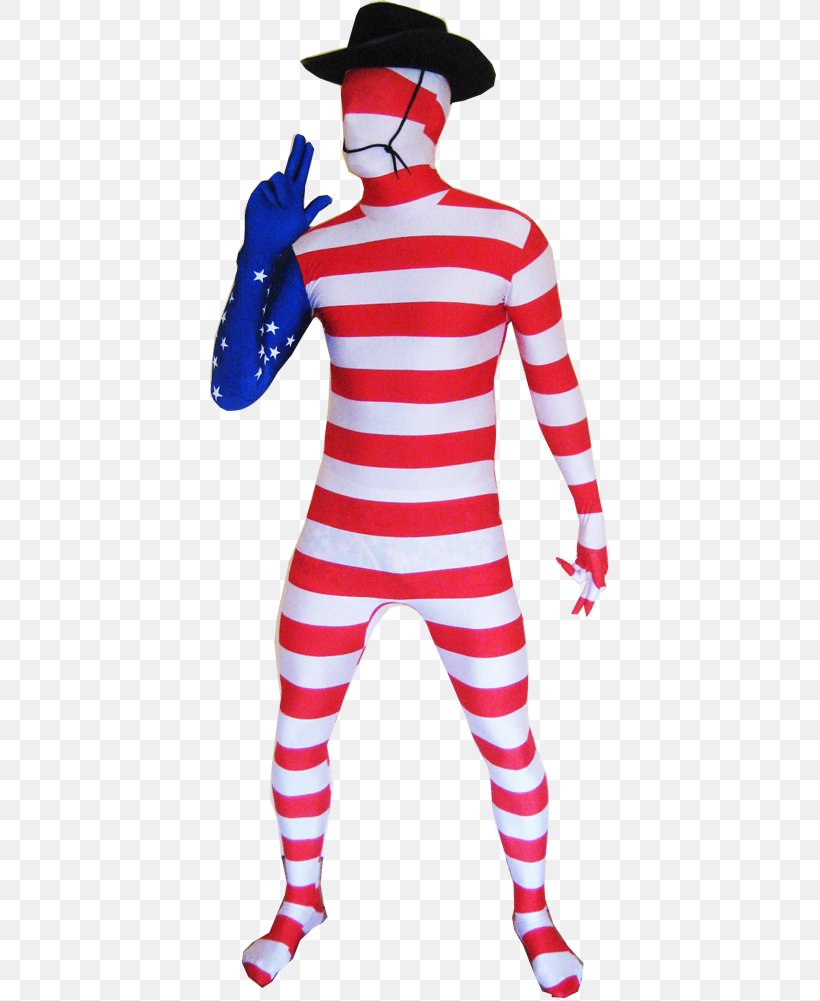 Flag Of The United States Morphsuits Costume Bodysuit, PNG, 400x1001px, United States, Bodysuit, Buycostumescom, Clothing, Clown Download Free