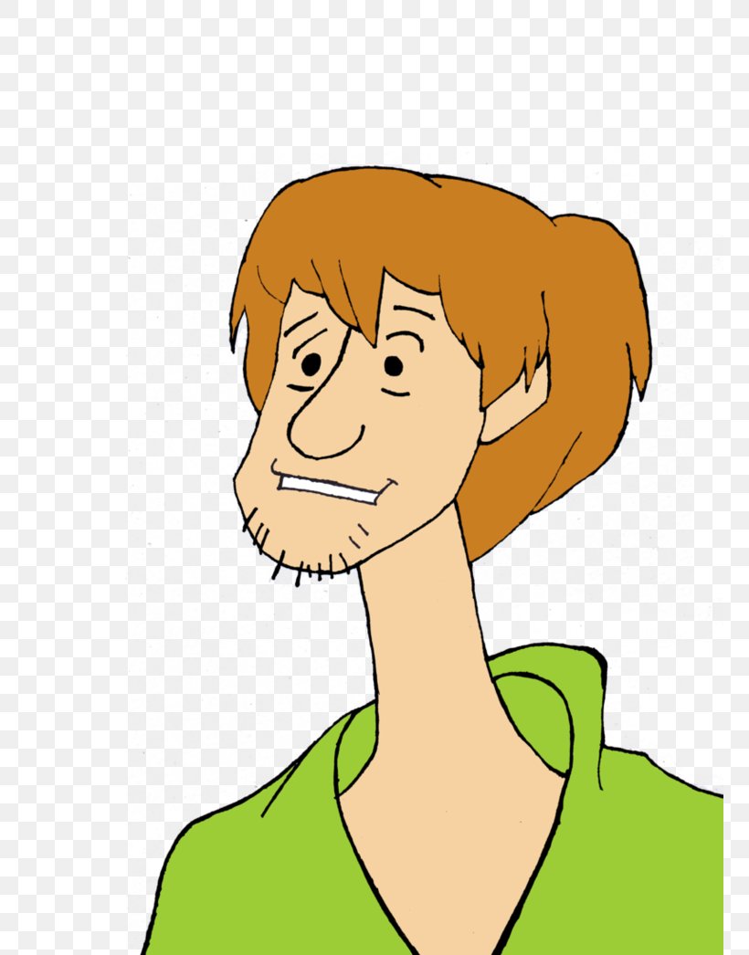 Shaggy Rogers Scrappy-Doo Homo Sapiens Character Cheek, PNG, 764x1046px, Watercolor, Cartoon, Flower, Frame, Heart Download Free