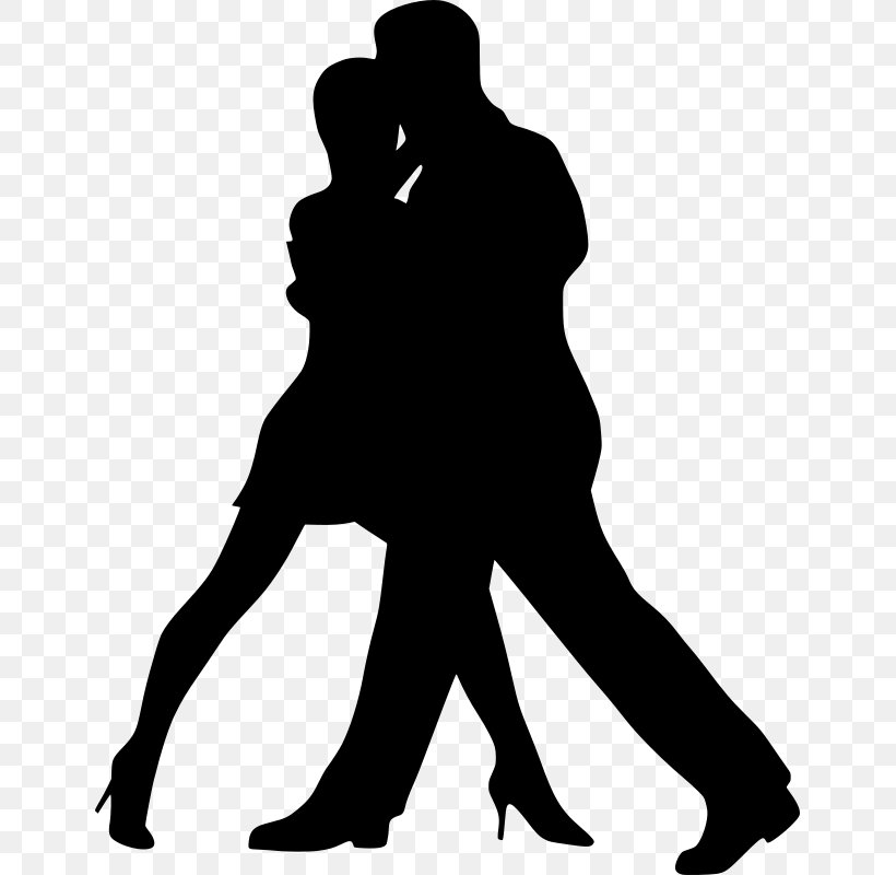 Silhouette Ballroom Dance Partner Dance Clip Art, PNG, 645x800px, Silhouette, Arm, Art, Ballroom Dance, Black Download Free