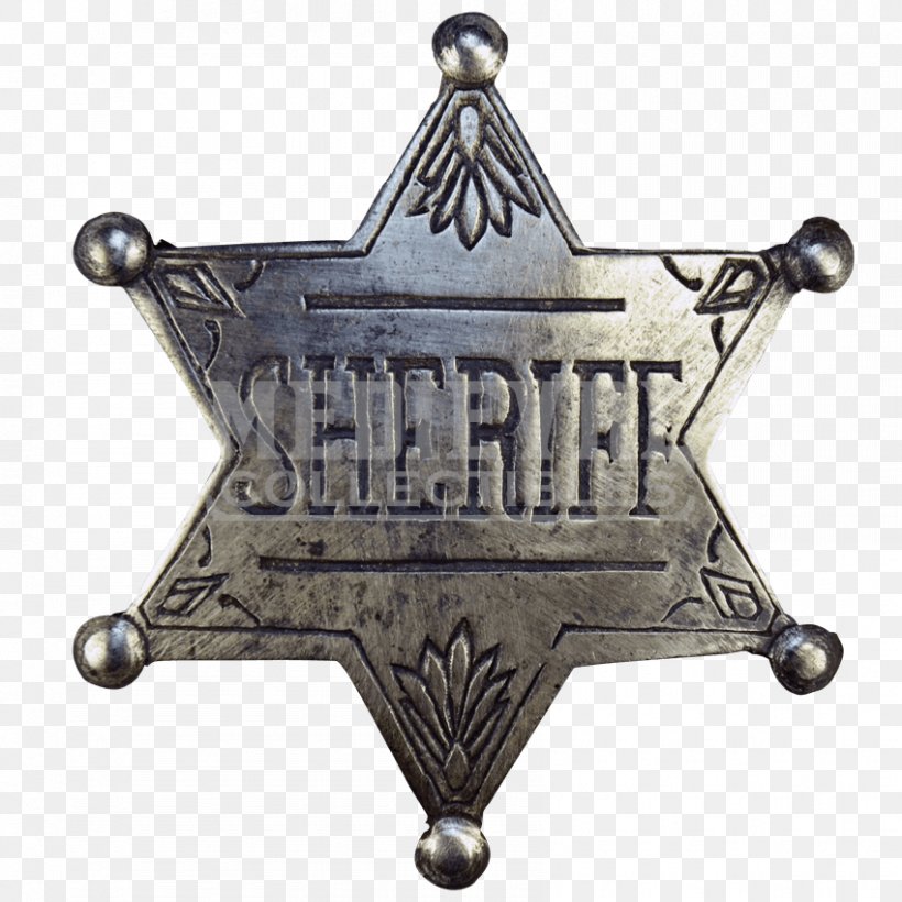 Badge Sheriff Cowboy Police American Frontier, PNG, 850x850px, Badge, American Frontier, Cowboy, Law Enforcement Officer, Metal Download Free