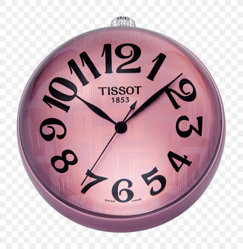 Pocket Watch Tissot Clock, PNG, 815x840px, Watch, Alarm Clock, Clock, Eta Sa, Home Accessories Download Free