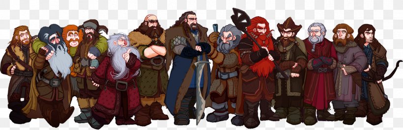 The Hobbit Thorin Oakenshield Dwarf, PNG, 1858x602px, Hobbit, Art, Desolation Of Smaug, Dwarf, Fan Art Download Free