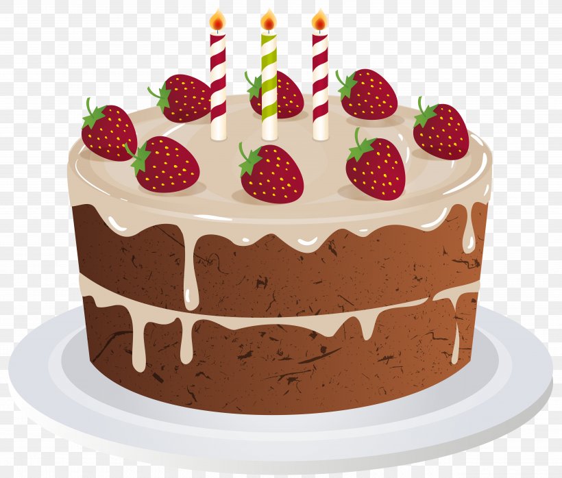 Birthday Cake Fruitcake Bakery Black Forest Gateau Cupcake, PNG, 5000x4260px, Birthday Cake, Baked Goods, Bakery, Baking, Birthday Download Free
