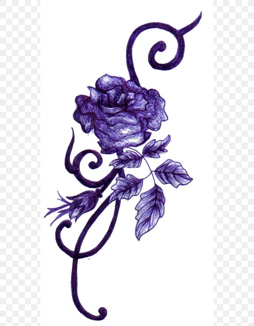 Purple Rose Tattoos Tattoo Artist Body Art, PNG, 560x1050px, Tattoo, Art, Black Rose, Blackandgray, Blue Download Free
