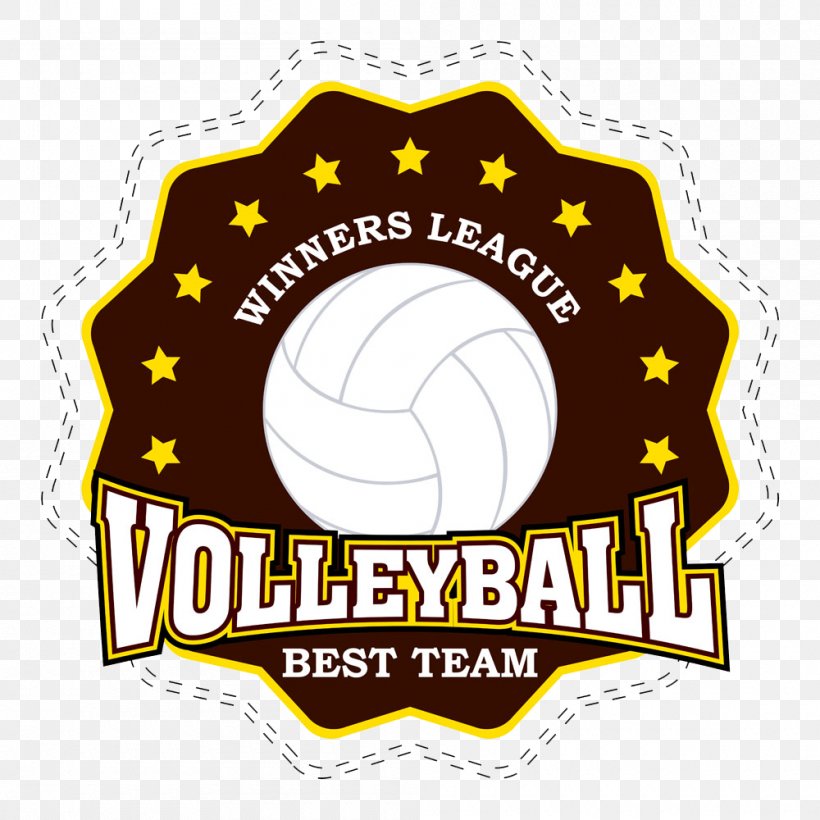 Volleyball Sport Logo, PNG, 1000x1000px, Volleyball, Area, Ball, Ball Game, Brand Download Free