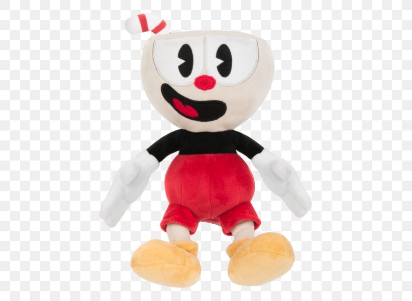 Cuphead Stuffed Animals & Cuddly Toys Plush Funko Amazon.com, PNG, 600x600px, Cuphead, Action Toy Figures, Amazoncom, Baby Toys, Collectable Download Free