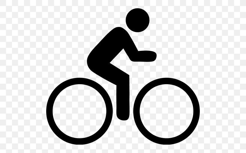 Cycling Bicycle Mountain Biking Exercise Bike Workouts Clip Art, PNG, 512x512px, Cycling, Area, Artwork, Bicycle, Black And White Download Free