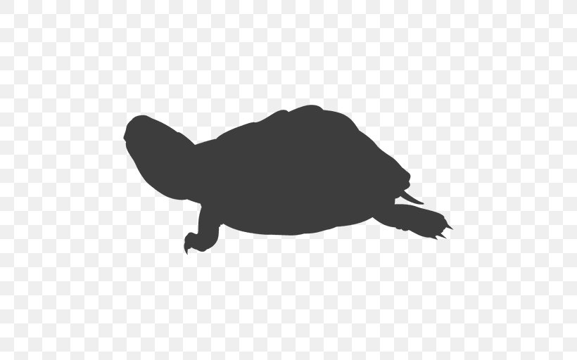 Sea Turtle Silhouette Tortoise Box Turtles, PNG, 512x512px, Sea Turtle, Black And White, Box Turtles, Cartoon, Drawing Download Free