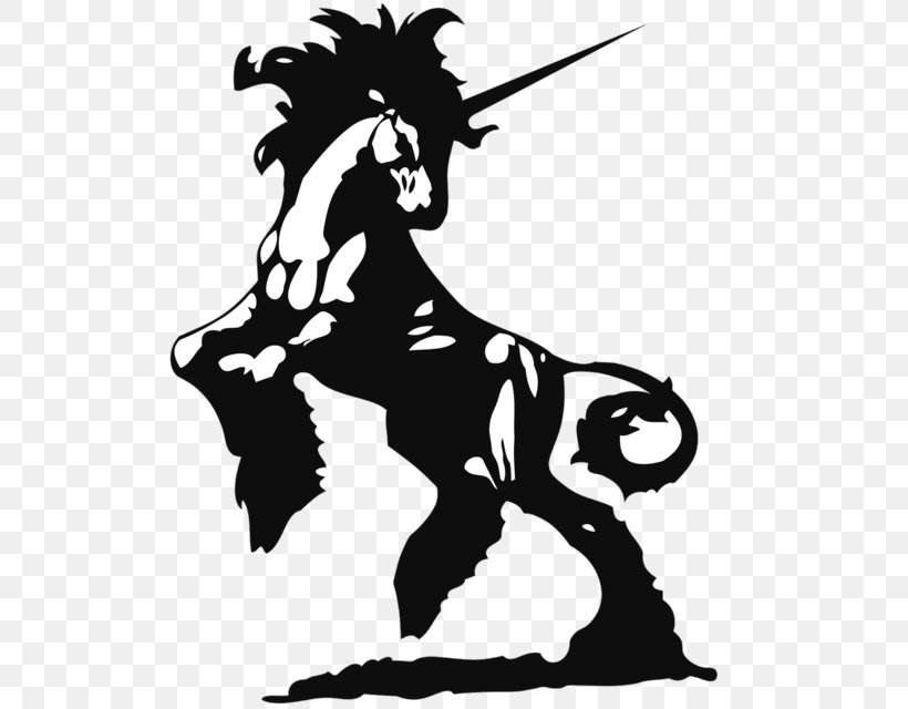 Unicorn Horse Mythology Pegasus Percentage, PNG, 640x640px, Unicorn, Art, Black, Black And White, Fictional Character Download Free