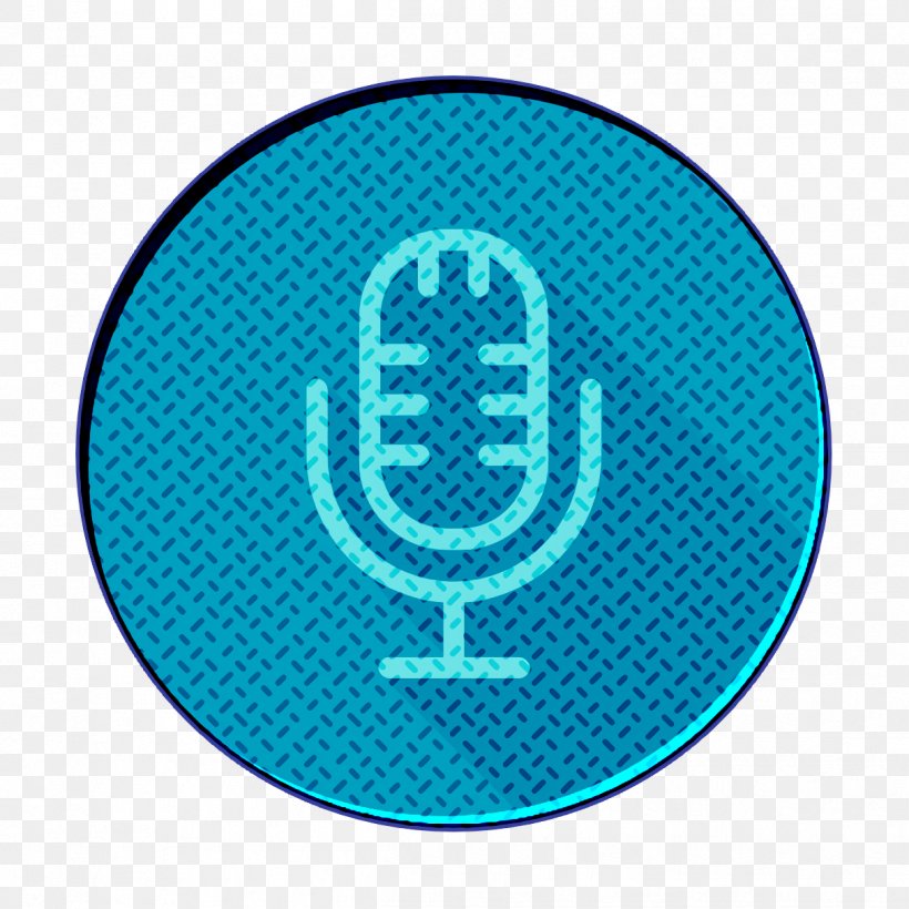 Microphone Icon Online Icon Social Market Icon, PNG, 1214x1214px, Microphone Icon, Aqua, Blue, Electric Blue, Green Download Free