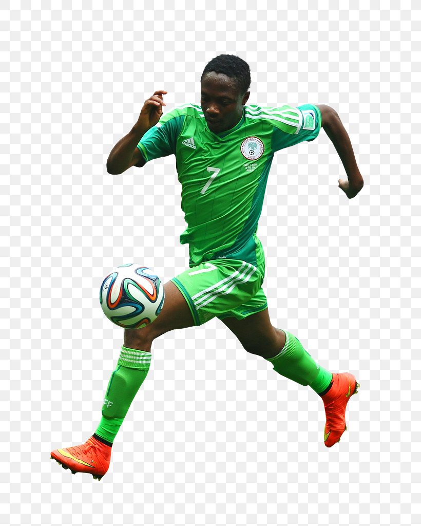 Nigeria National Football Team 2014 FIFA World Cup Football Player Render, PNG, 755x1024px, 2014 Fifa World Cup, Nigeria National Football Team, Ahmed Musa, Ball, Competition Download Free