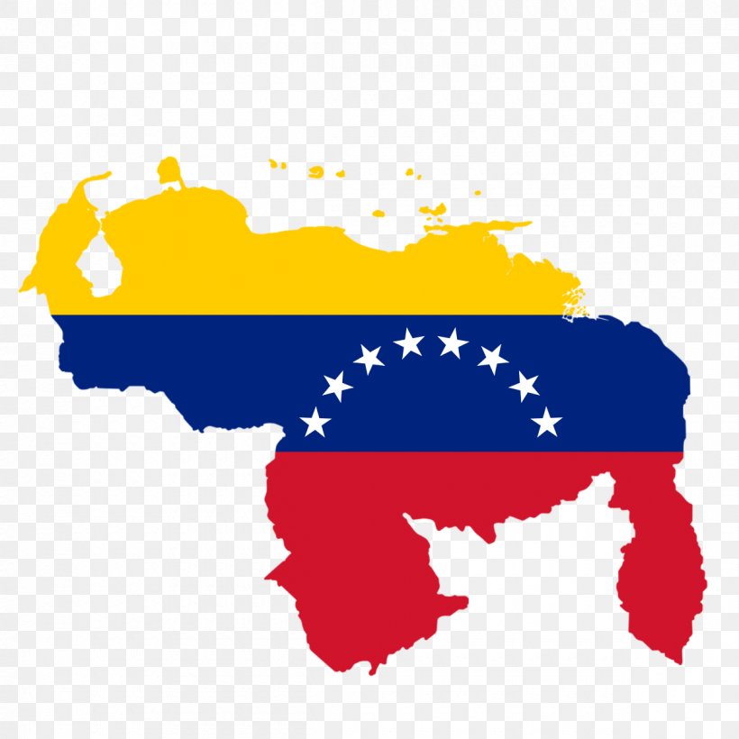 Flag Of Venezuela Map, PNG, 1200x1200px, Venezuela, Area, Blank Map, Blue, Flag Download Free