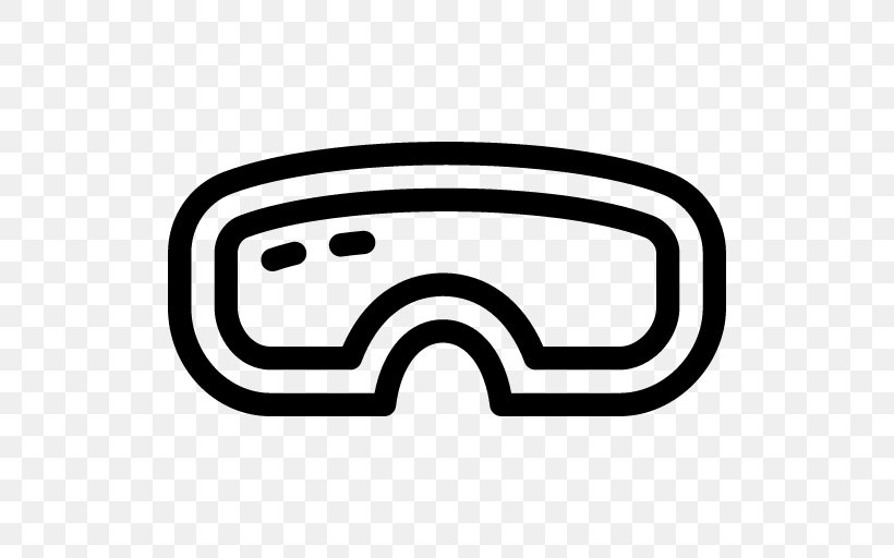 Goggles Swimming, PNG, 512x512px, Goggles, Area, Automotive Design, Black And White, Eye Download Free