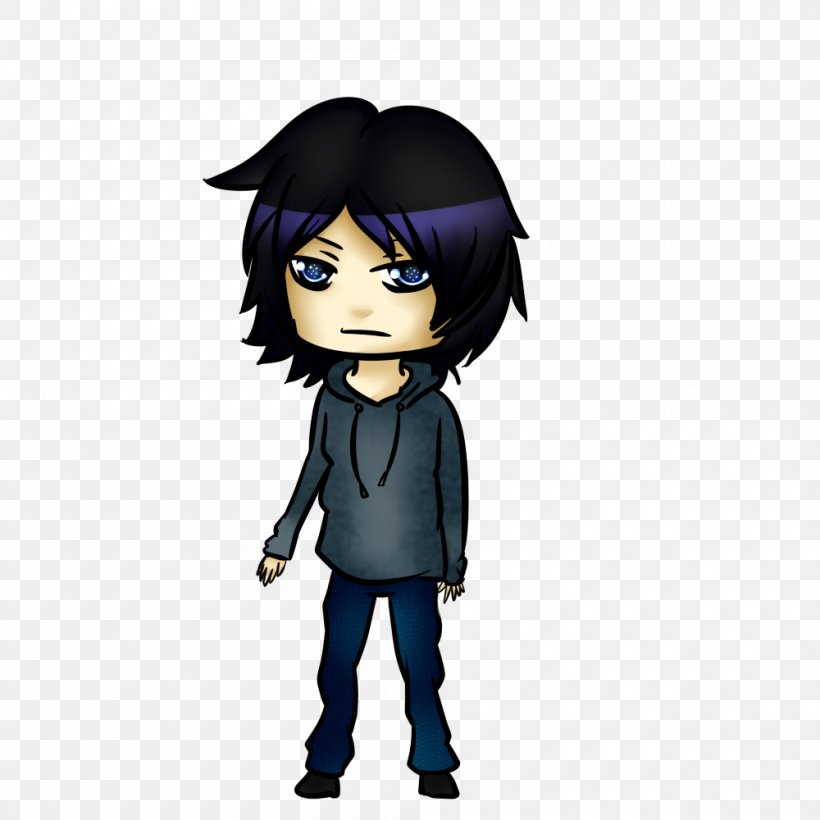 Black Hair Character Figurine Fiction, PNG, 1000x1000px, Black Hair, Animated Cartoon, Cartoon, Character, Fiction Download Free