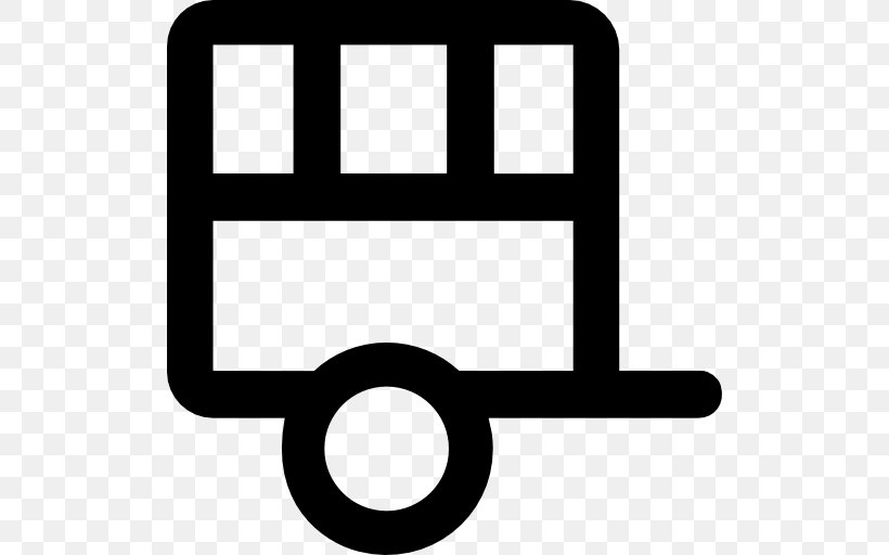 Caravan Vehicle Clip Art, PNG, 512x512px, Caravan, Area, Black, Black And White, Camping Download Free