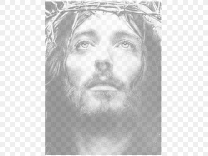 Jesus Of Nazareth Second Coming Christ The King, PNG, 1024x768px, Jesus, Artwork, Beard, Black And White, Chin Download Free