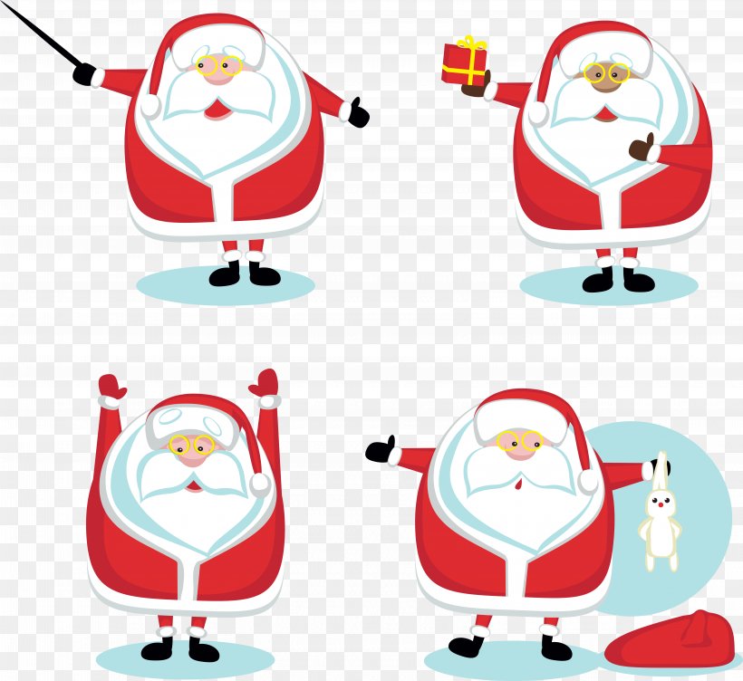 Santa Claus Royalty-free Cartoon, PNG, 6495x5958px, Santa Claus, Area, Caricature, Cartoon, Christmas Download Free