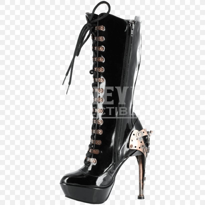 Steampunk Knee-high Boot Shoe Fashion Boot, PNG, 850x850px, Steampunk, Boot, Clothing, Corset, Fashion Download Free