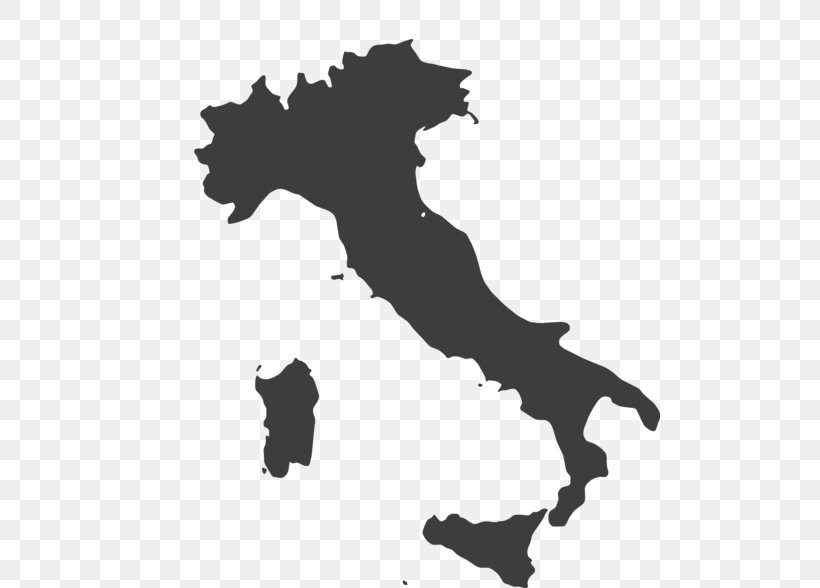 Regions Of Italy Map, PNG, 500x588px, Regions Of Italy, Black, Black And White, Flag, Horse Like Mammal Download Free