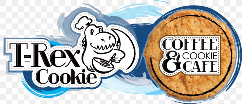 T-Rex Cookie & Coffee Cafe Food Biscuits, PNG, 976x422px, Cafe, Baking, Banner, Biscuits, Brand Download Free