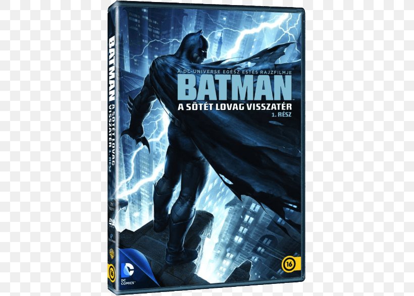 Batman The Dark Knight Returns DC Universe Animated Original Movies Gotham City Film, PNG, 786x587px, Batman, Batman Gotham Knight, Batman Under The Red Hood, Brand, Dark Knight Returns Download Free