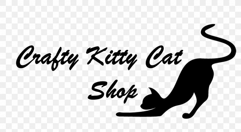 Cat Logo Font Calligraphy Clip Art, PNG, 1600x880px, Cat, Art, Black, Black And White, Black M Download Free