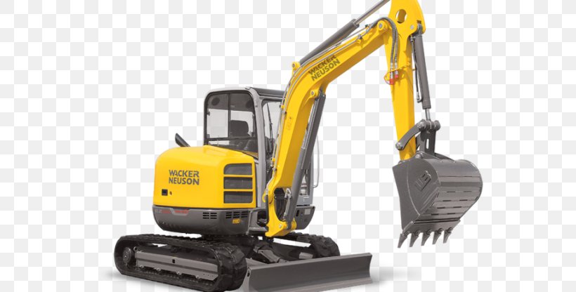 Compact Excavator Wacker Neuson Heavy Machinery Loader, PNG, 625x416px, Excavator, Architectural Engineering, Bulldozer, Compact Excavator, Construction Equipment Download Free
