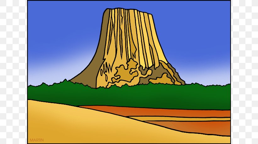 Devils Tower Clip Art, PNG, 648x458px, Devils Tower, Biome, Ecoregion, Ecosystem, Elevation Download Free