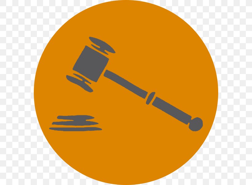 Gavel Clip Art Desktop Wallpaper Image, PNG, 600x600px, Gavel, Court, Judge, Line Art, Orange Download Free