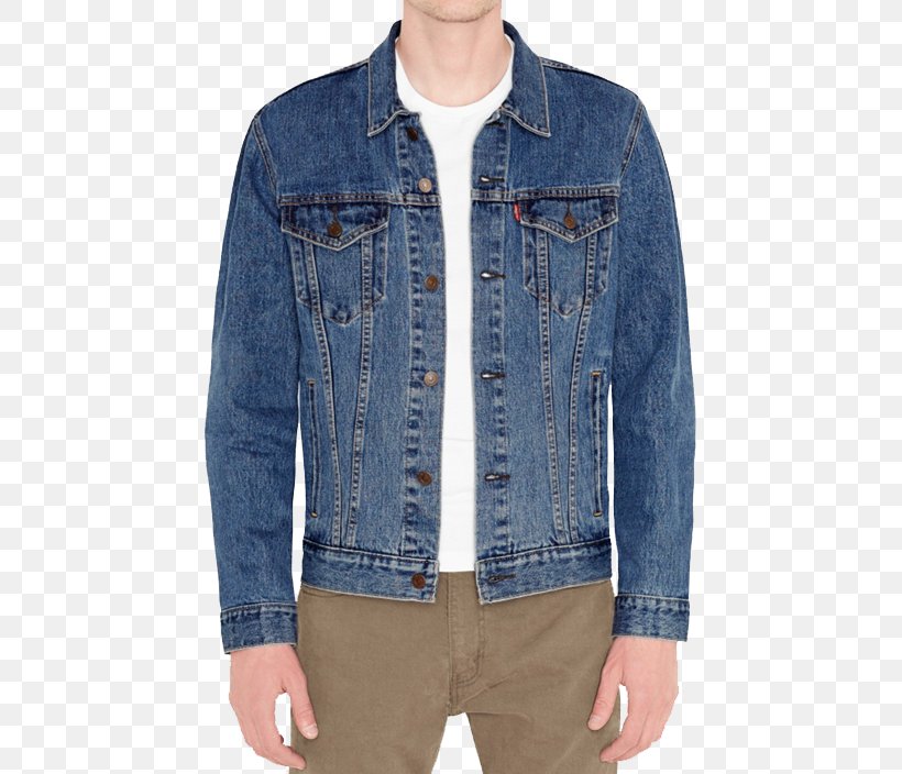 Levi Strauss & Co. Stone Washing Jean Jacket Denim, PNG, 510x704px, Levi Strauss Co, Button, Clothing, Clothing Sizes, Coat Download Free
