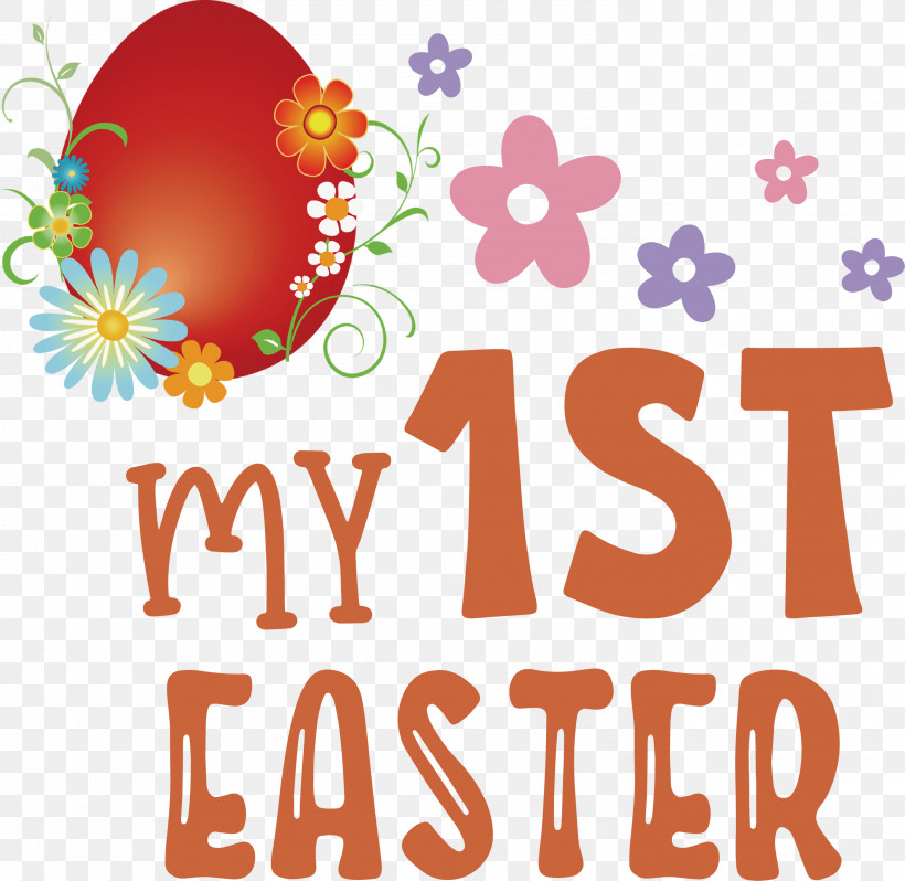 My 1st Easter Happy Easter, PNG, 3000x2920px, My 1st Easter, Geometry, Happiness, Happy Easter, Line Download Free