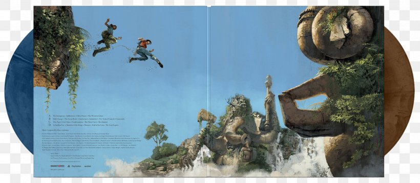 Uncharted: The Lost Legacy Uncharted 4: A Thief's End Uncharted 2: Among Thieves Phonograph Record Video Game, PNG, 1600x700px, Watercolor, Cartoon, Flower, Frame, Heart Download Free